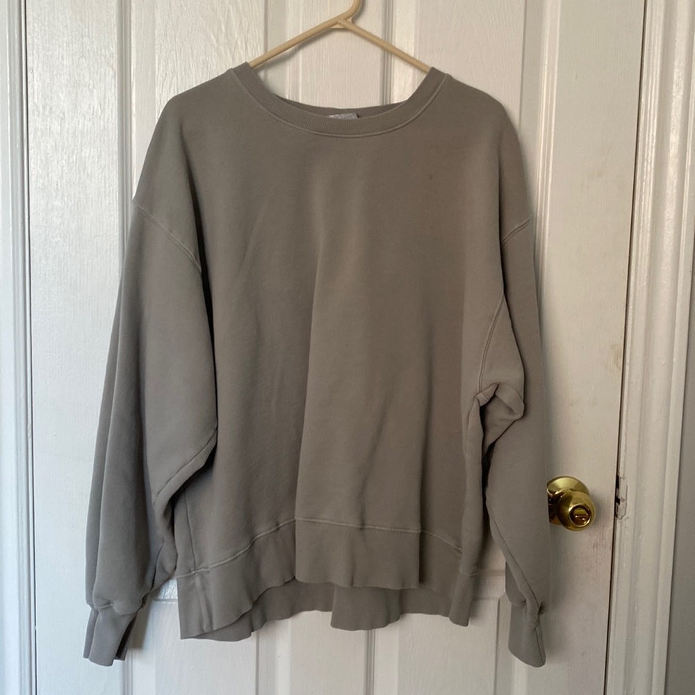 TNA Cozy Fleece Crewneck Size 3